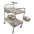 Stainless Steel Hospital Dressing Trolley